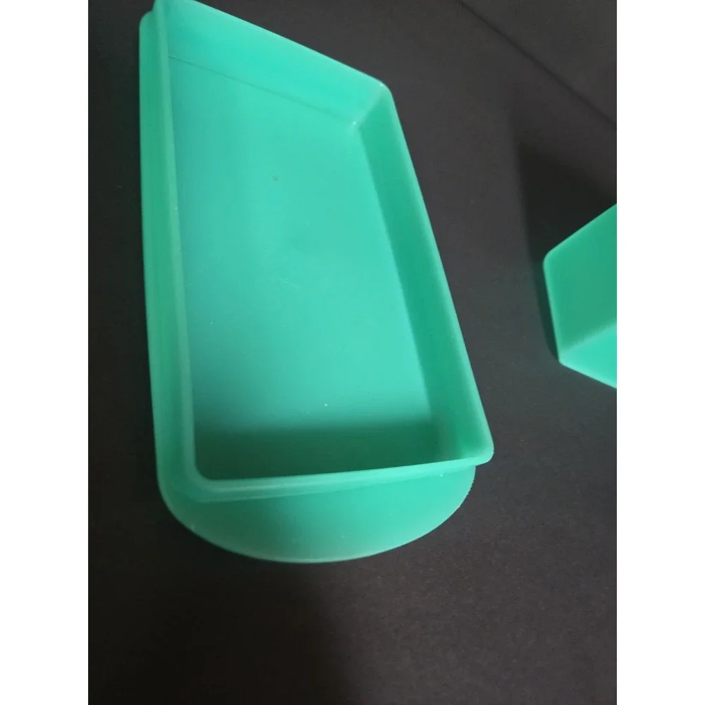 Vintage Tupperware Impressions Green Butter‎ Dish 2 Stick Covered Butter Keeper